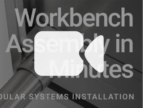 Modular Systems Stainless Steel Workbench WB6-2400/A