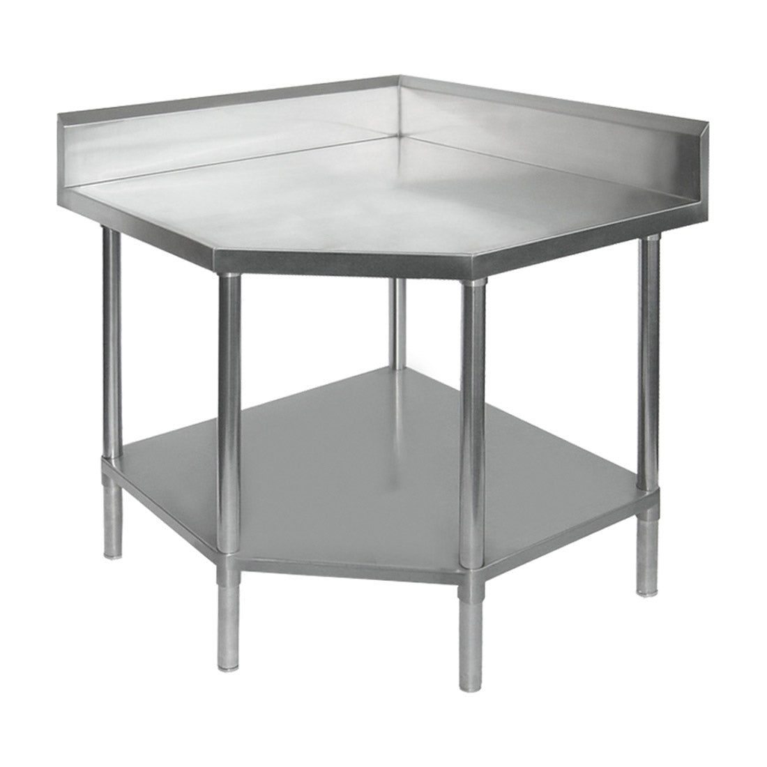 Modular Systems Corner Workbench With 100mm Splashback, 900x900x900mm 0900-7-WBCB/H
