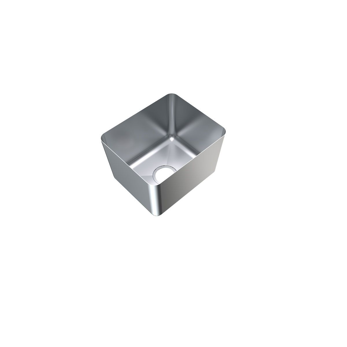 3Monkeez 1.2mm Hand Fabricated Sink Bowl, 300x250x200 - HFS10