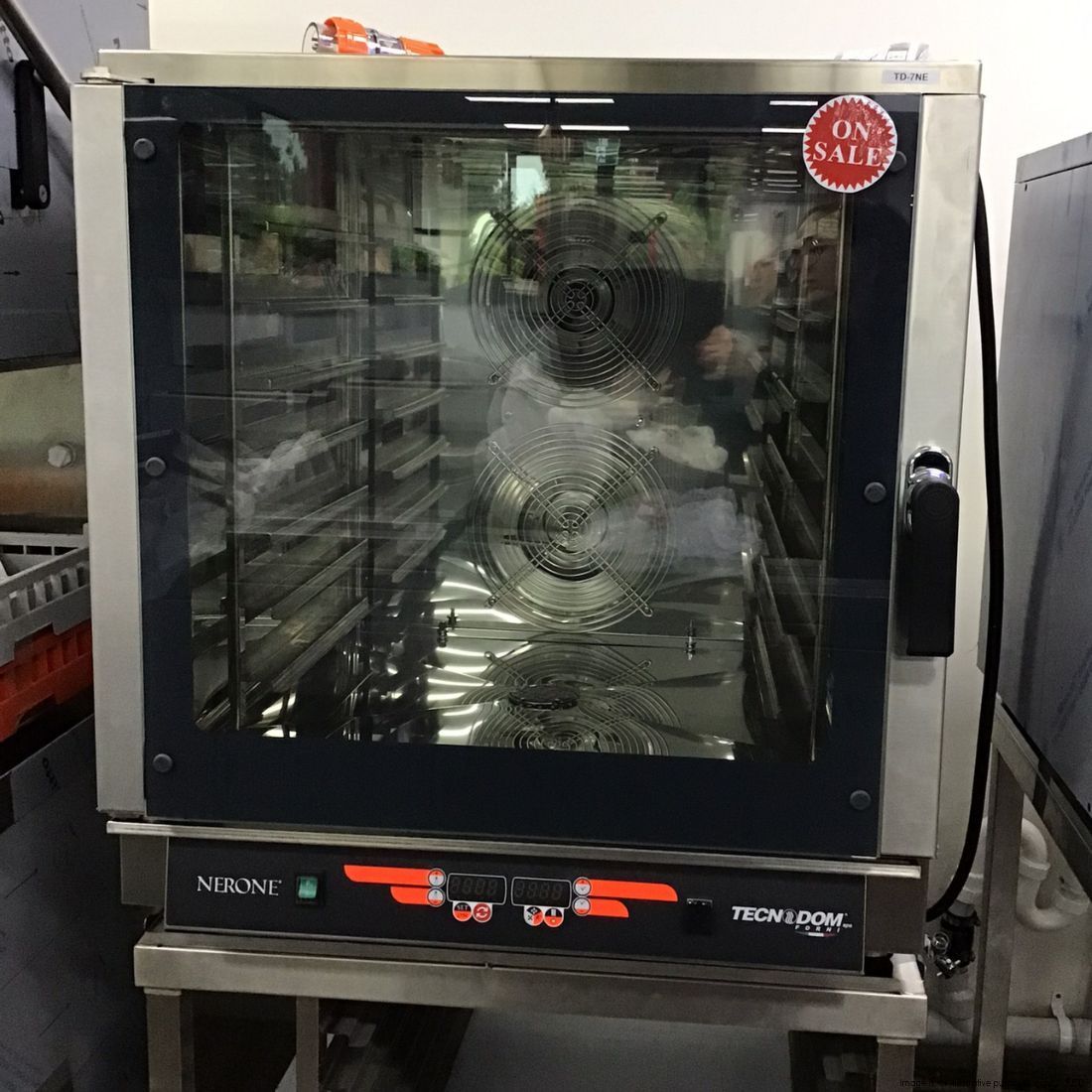 CLEARANCE - Tecnodom Nerone MID Digital 7 Tray Combi Oven - TD-7NE-VIC951