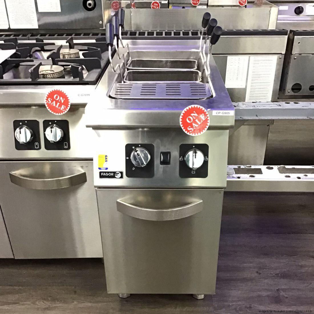 CLEARANCE - Fagor Kore 900 Series Pasta Cooker - CP-G905-VIC942