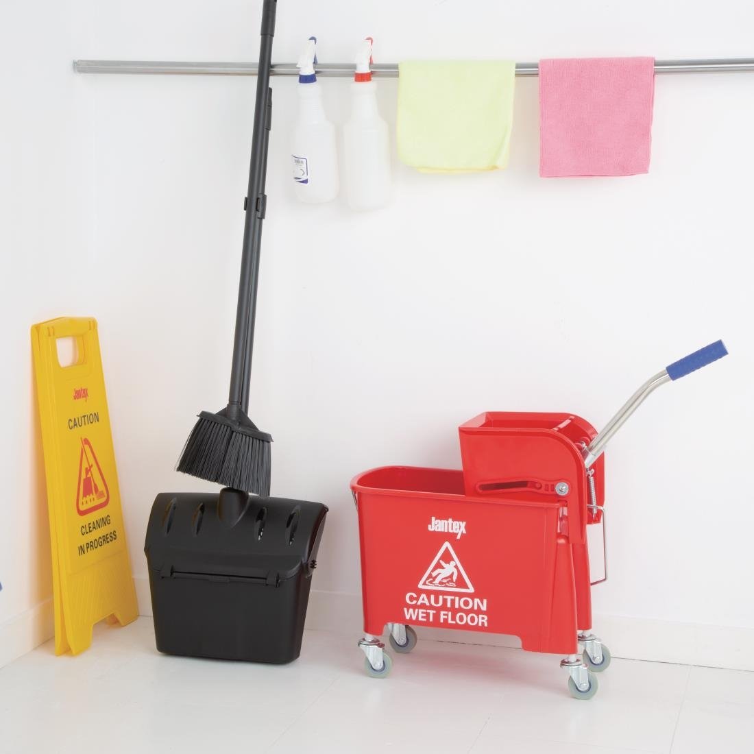 Jantex Kentucky Mop Bucket Red - DL912