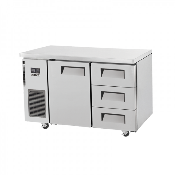 Skipio 280 Three Drawer Underbench Fridge - 1200mm Wide SUR12-3D-3