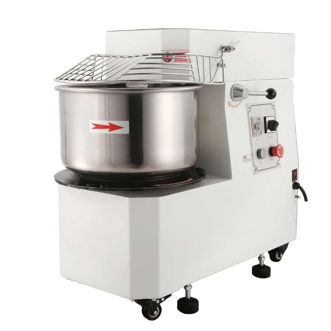 Yasaki Tilting Head Removable Bowl 20L Spiral Dough Mixer HTD-20L