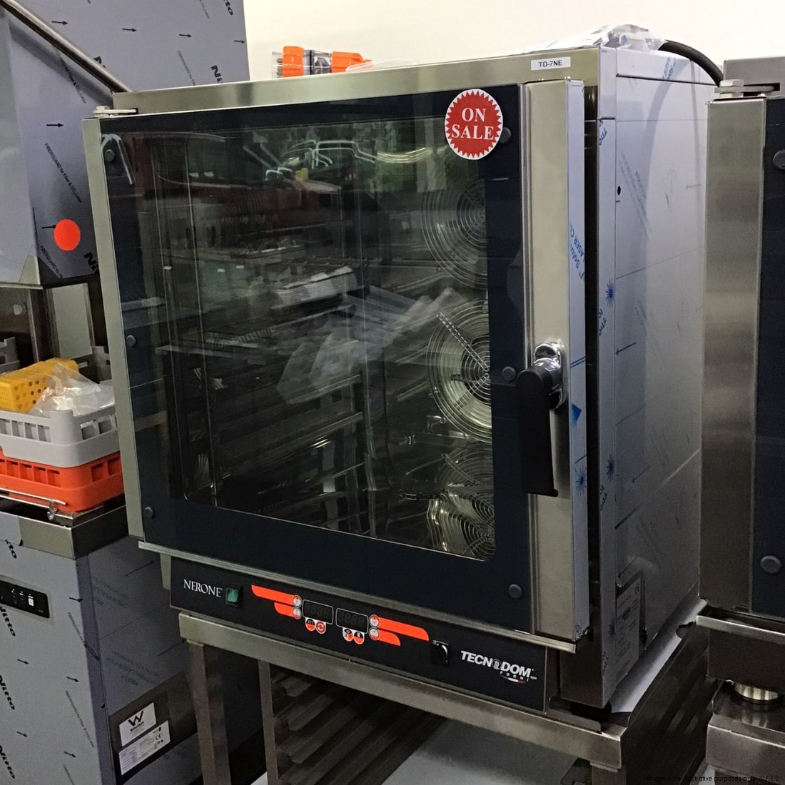 CLEARANCE - Tecnodom Nerone MID Digital 7 Tray Combi Oven - TD-7NE-VIC951