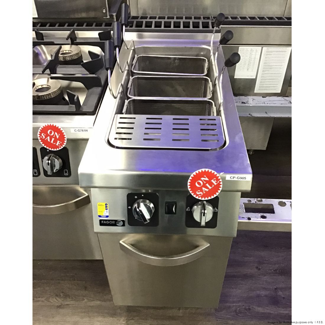 CLEARANCE - Fagor Kore 900 Series Pasta Cooker - CP-G905-VIC942