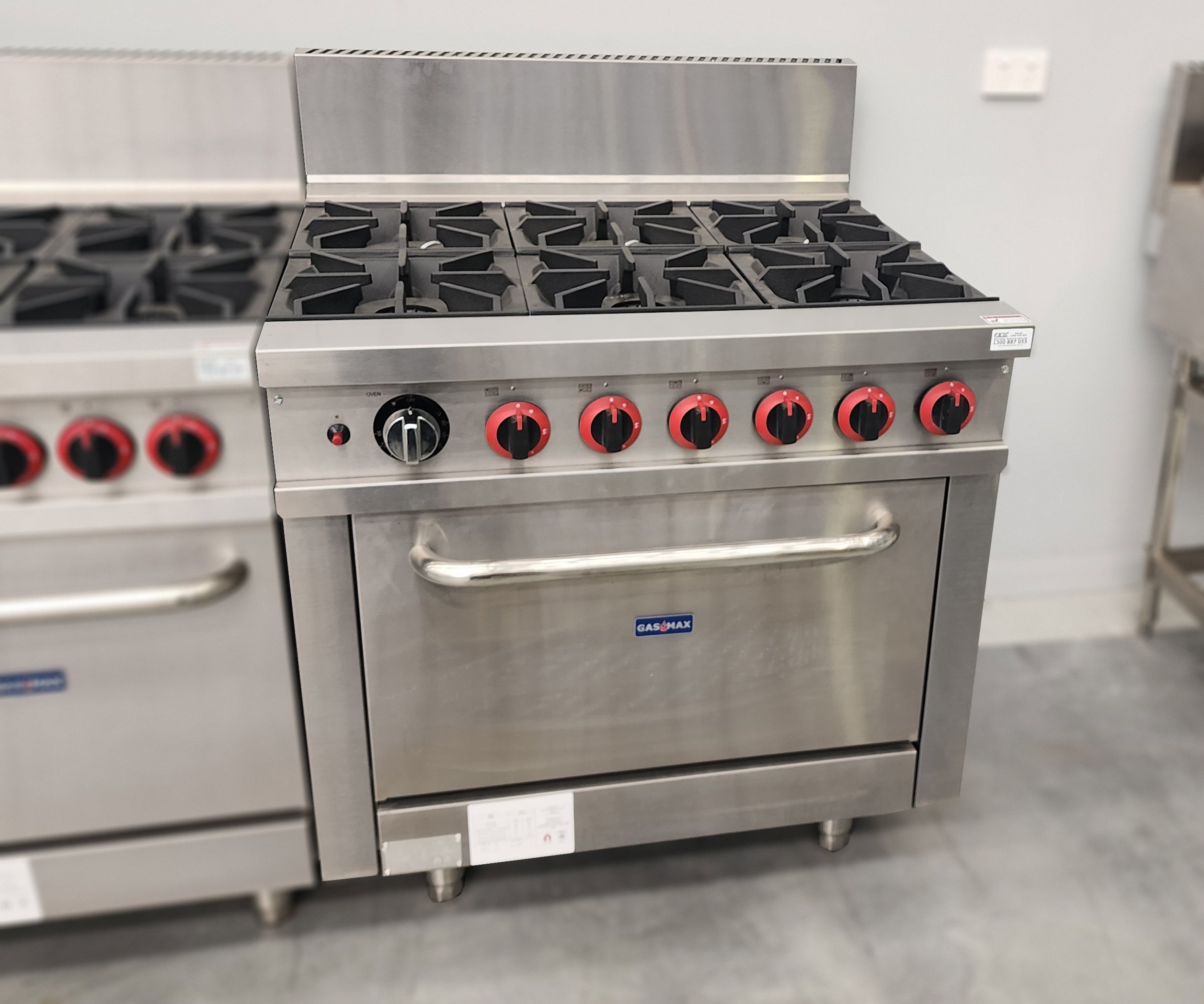 GasMAX 6 Burner With Oven Flame Failure GBS6TLPG