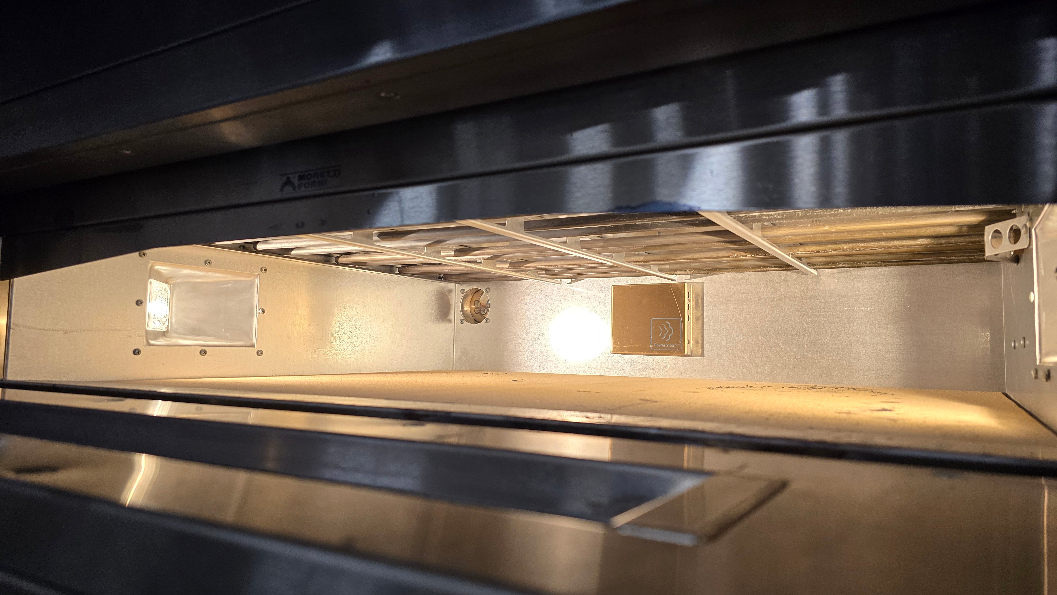 Moretti Forni serieS Double Deck Bakery Oven on Stand - 12 x 60x40cm Tray - COMP S125E/2A/S