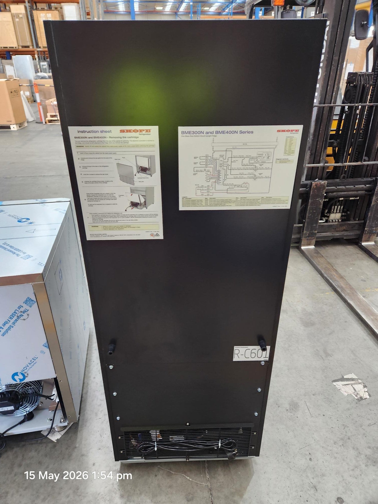 CLEARANCE - BME300N-A 1 Glass Door Display Fridge - BME300N-A-QA250510523
