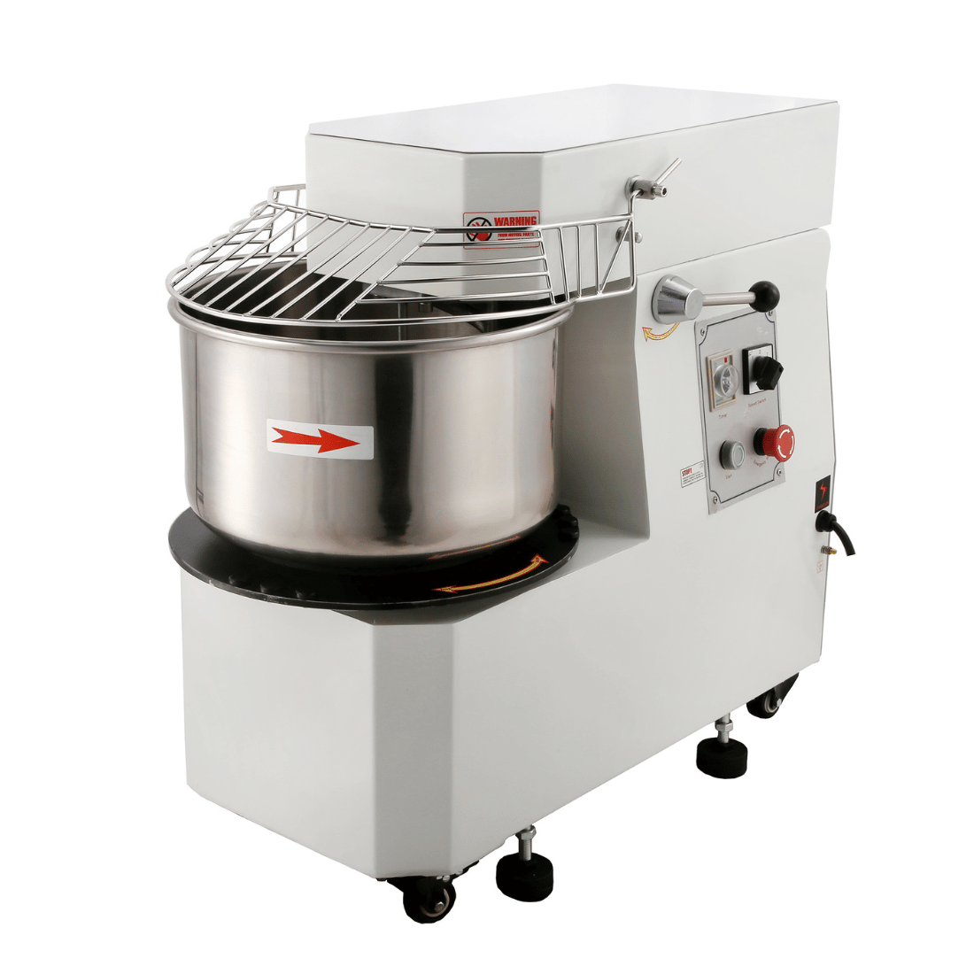 Yasaki Tilting Head Removable Bowl 20L Spiral Dough Mixer HTD-20L