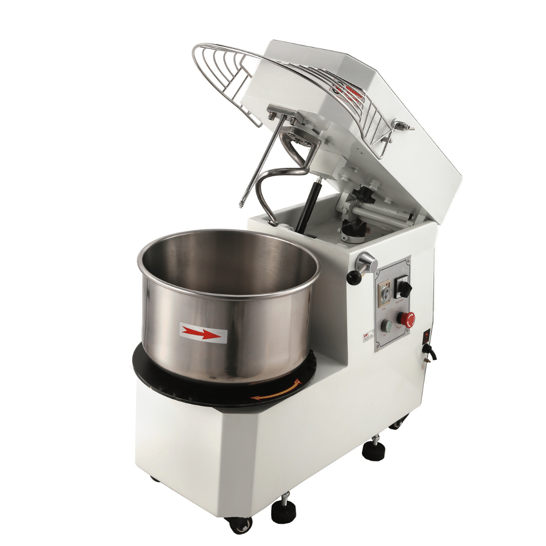 Yasaki Tilting Head Removable Bowl 20L Spiral Dough Mixer HTD-20L