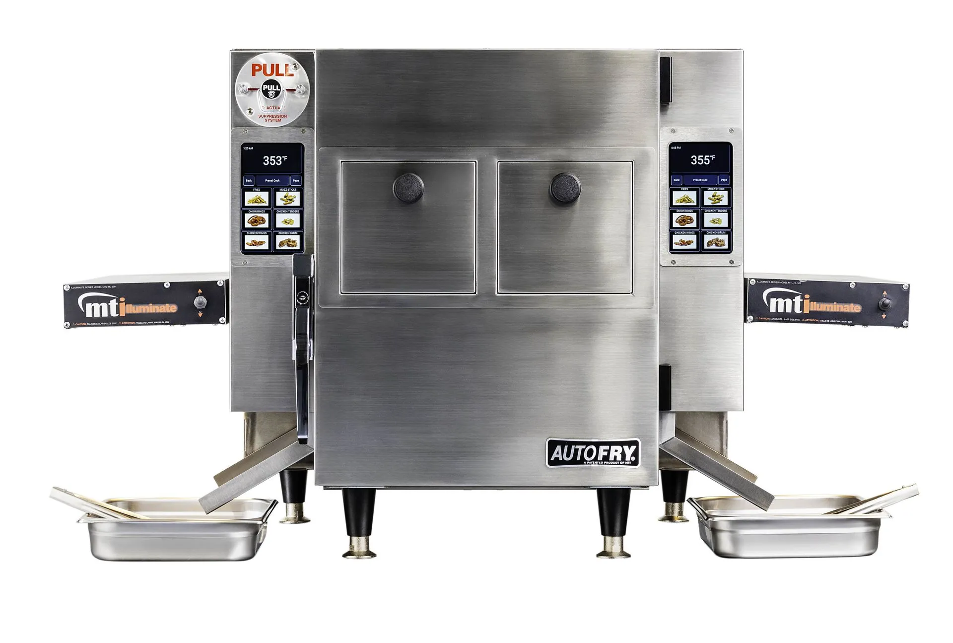 AutoFry Mini-C Double Basket Countertop Deep Fryer - Mini-C