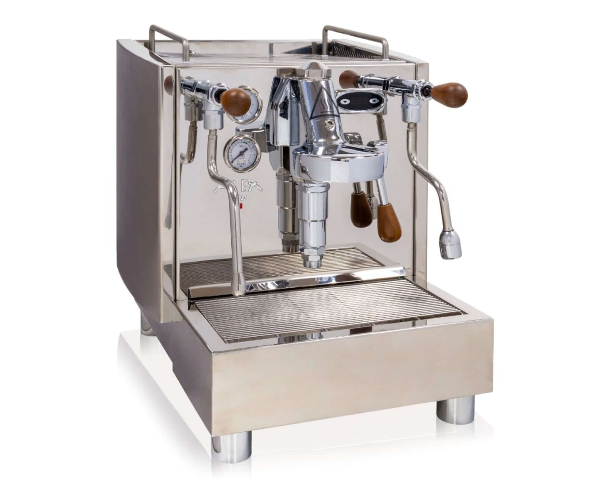 Izzo Alex Duetto IV PLUS Stainless - 1 Group Commercial Espresso Machine - Timber
