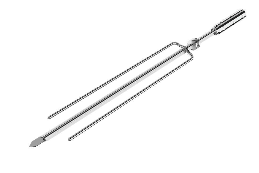 Triple Skewer Medium Blade aluminum Handle (Standard) - SCTRSKALM