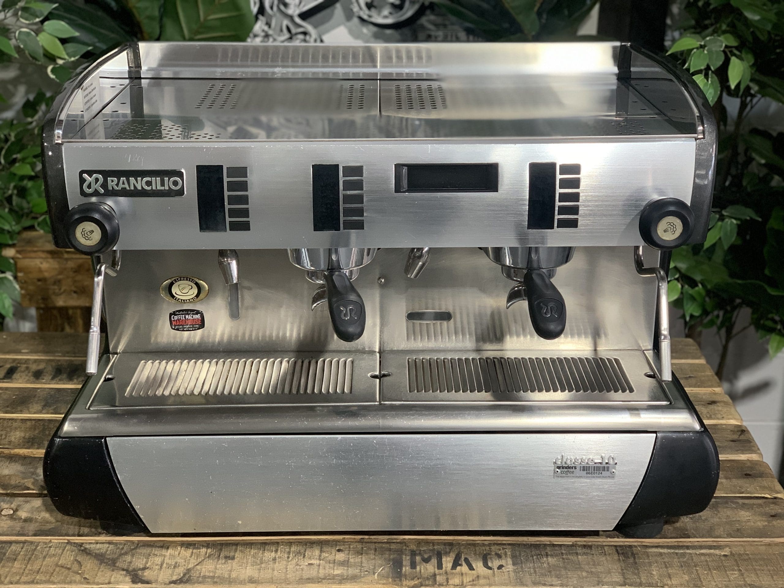 Rancilio Classe 10 - 2 Group Commercial Espresso Machine