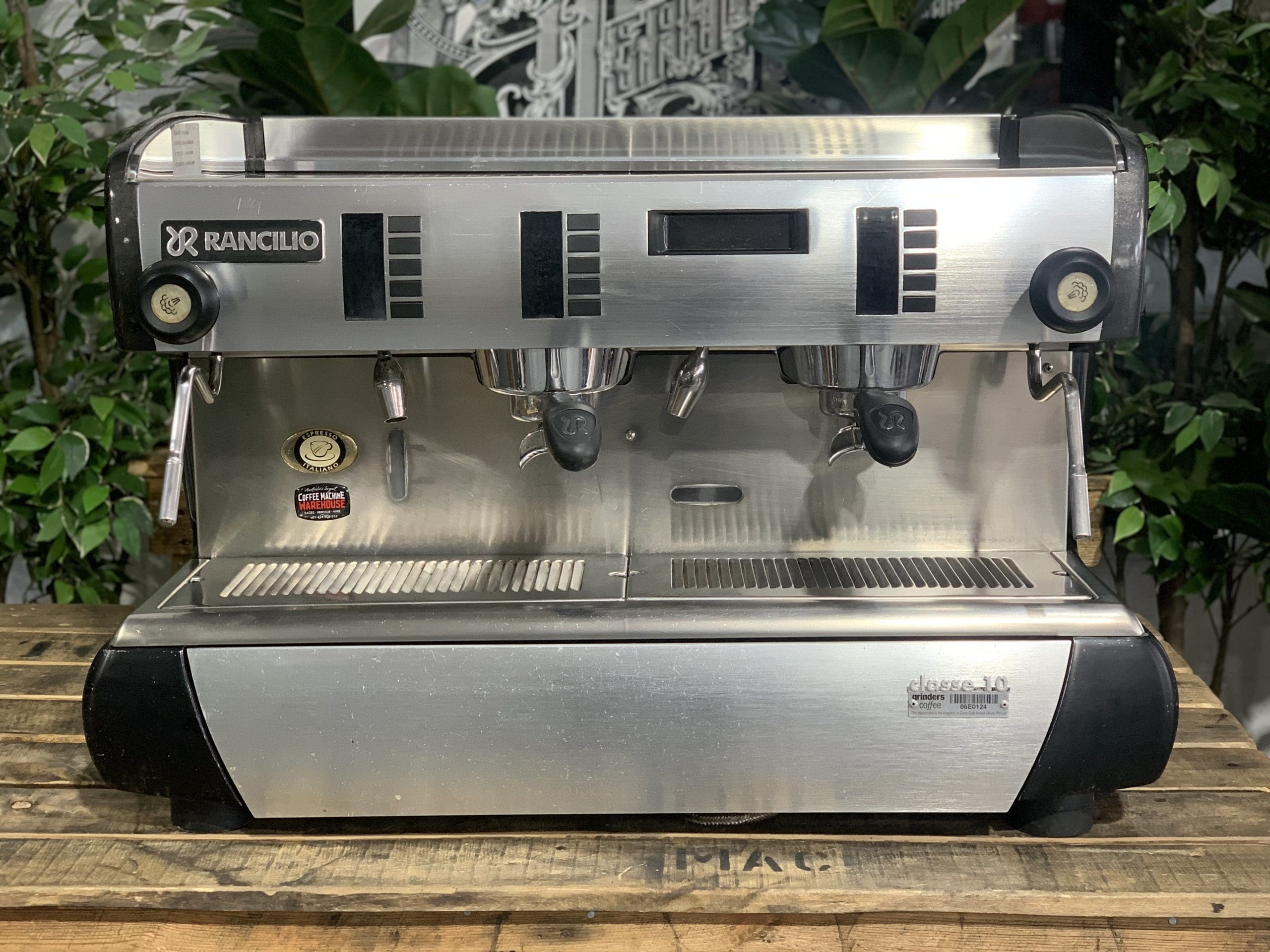 Rancilio Classe 10 - 2 Group Commercial Espresso Machine