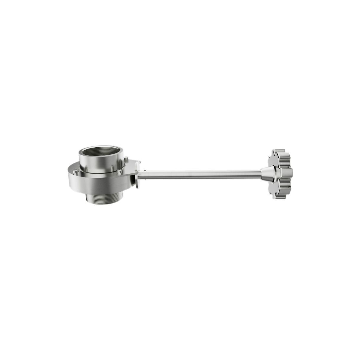 3Monkeez 304 Cast Stainless Steel Shut Off Valve - SCRAP-V