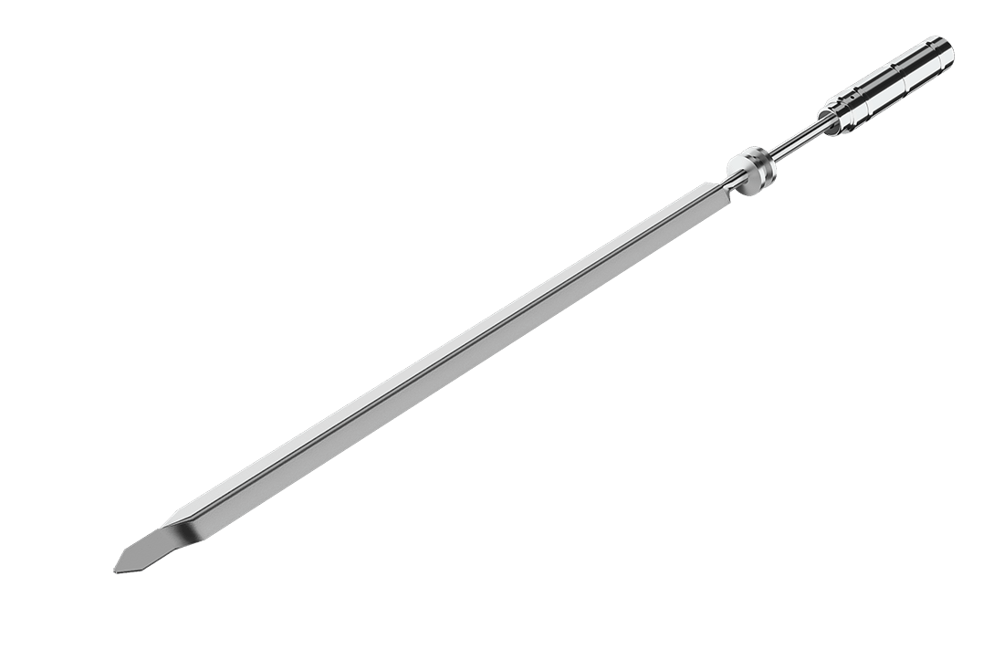 Single Skewer LARGE blade - aluminum handle - SCSKALL