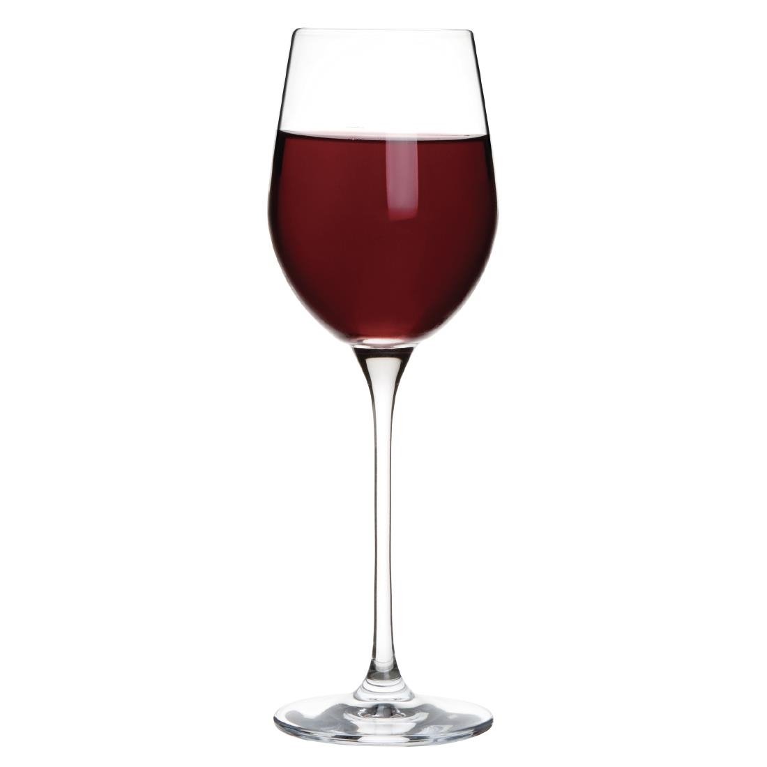 Olympia Campana One Piece Crystal Wine Glasses 380ml (6 Pack) - CS494