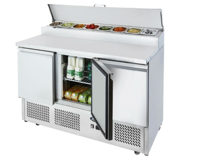 Commercial Salad Bar Fridges Three Door | Atosa | ESL3853