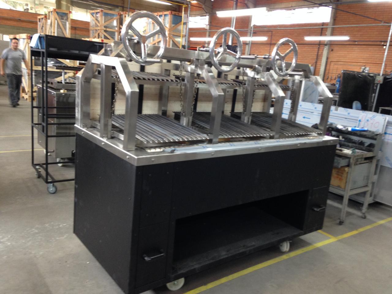 Scheer Parrilla 675 Charcoal & Wood Grill - 1500mm - P675-1500