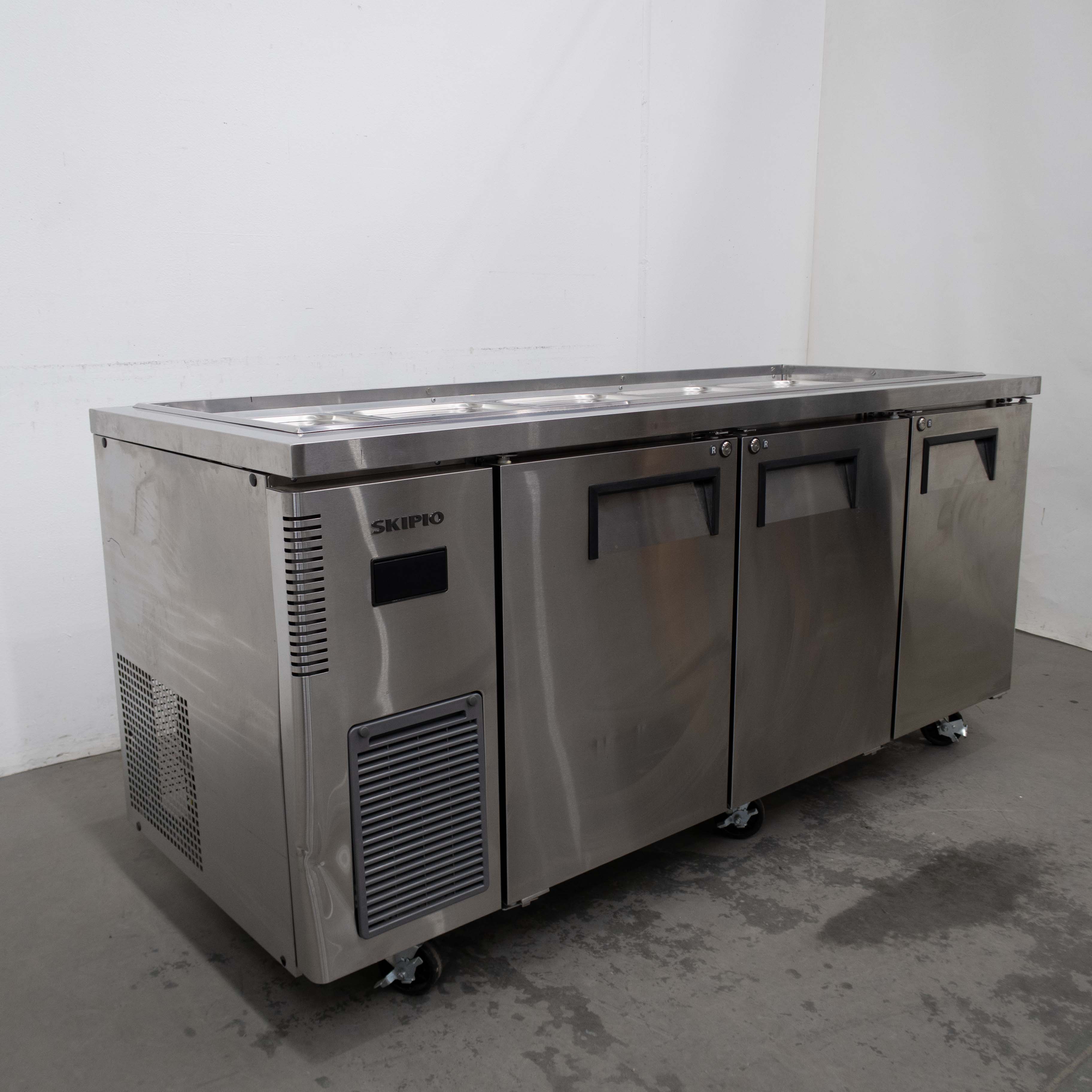 Skipio SSR18-3 Salad Prep Fridge - 762837