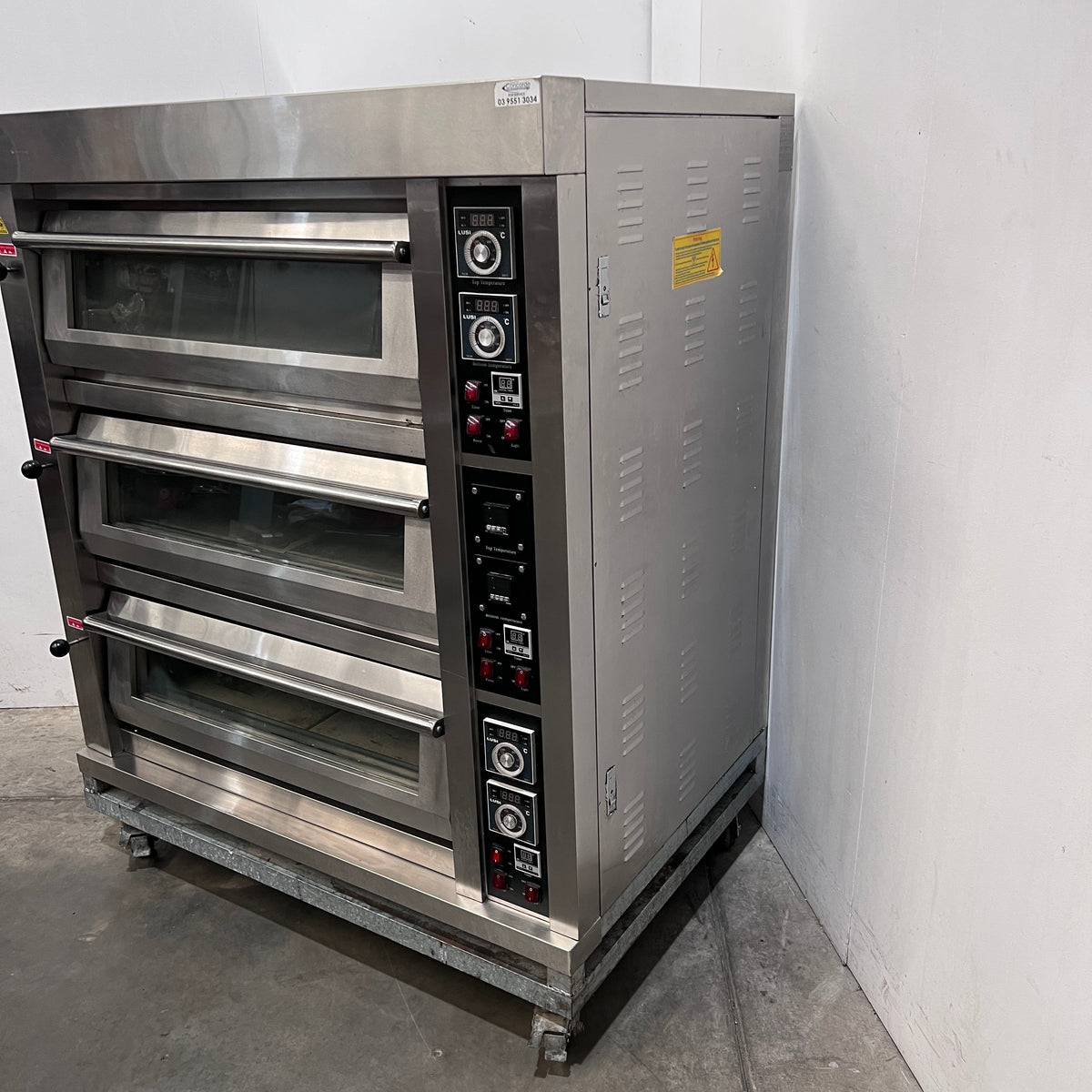 Amalfi 3D6T Deck Oven - 775513