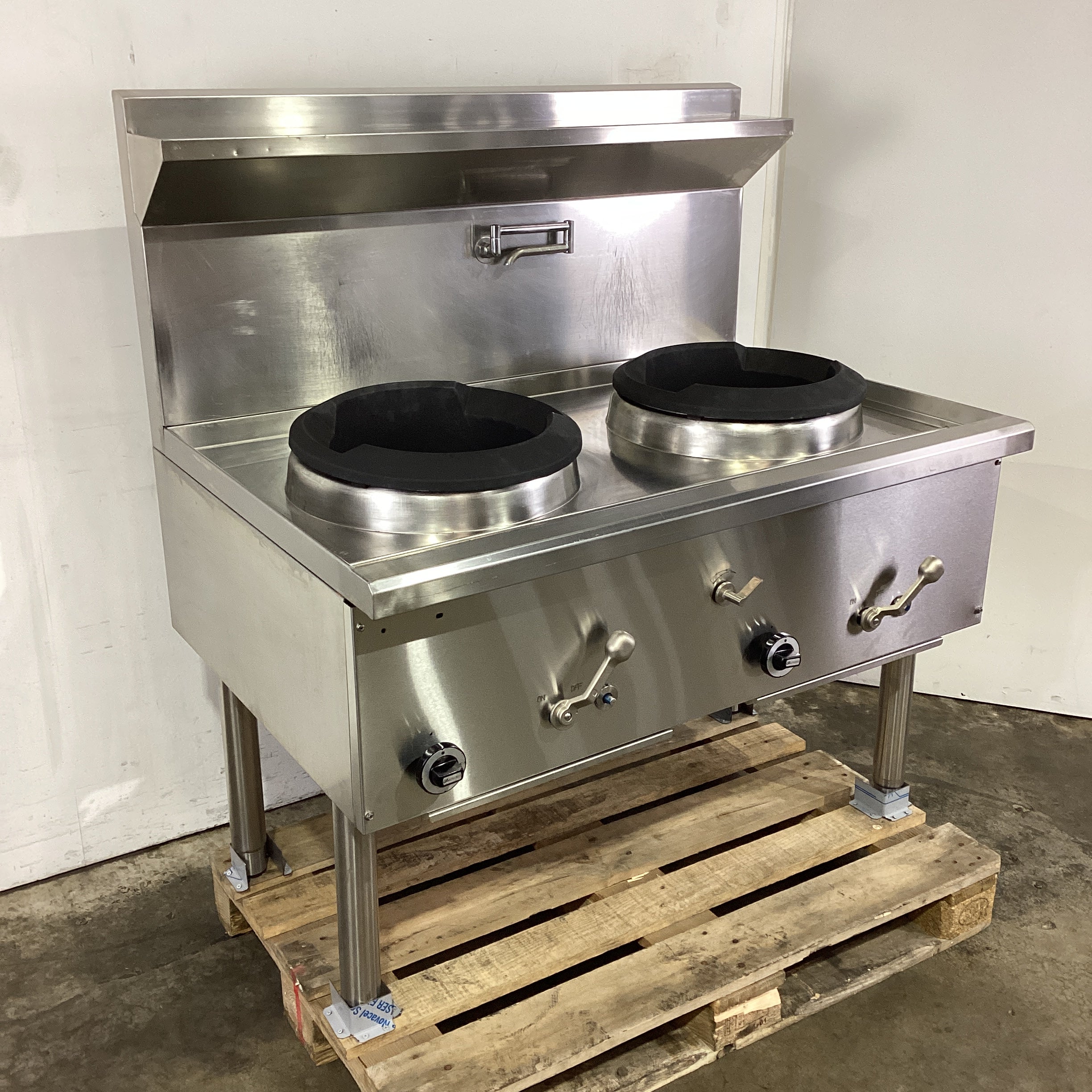 Luus WZ-2C 2 Hole Wok Table - 780353