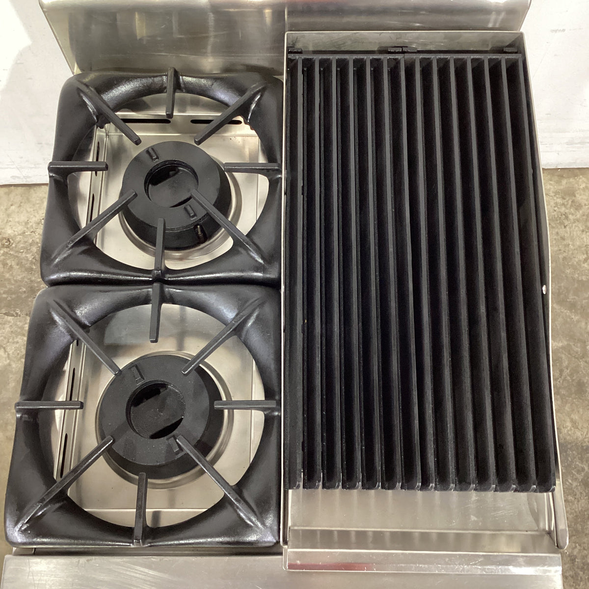 B+S BT-SB2-CBR3 Cooktop/Char Grill Combo - 802308