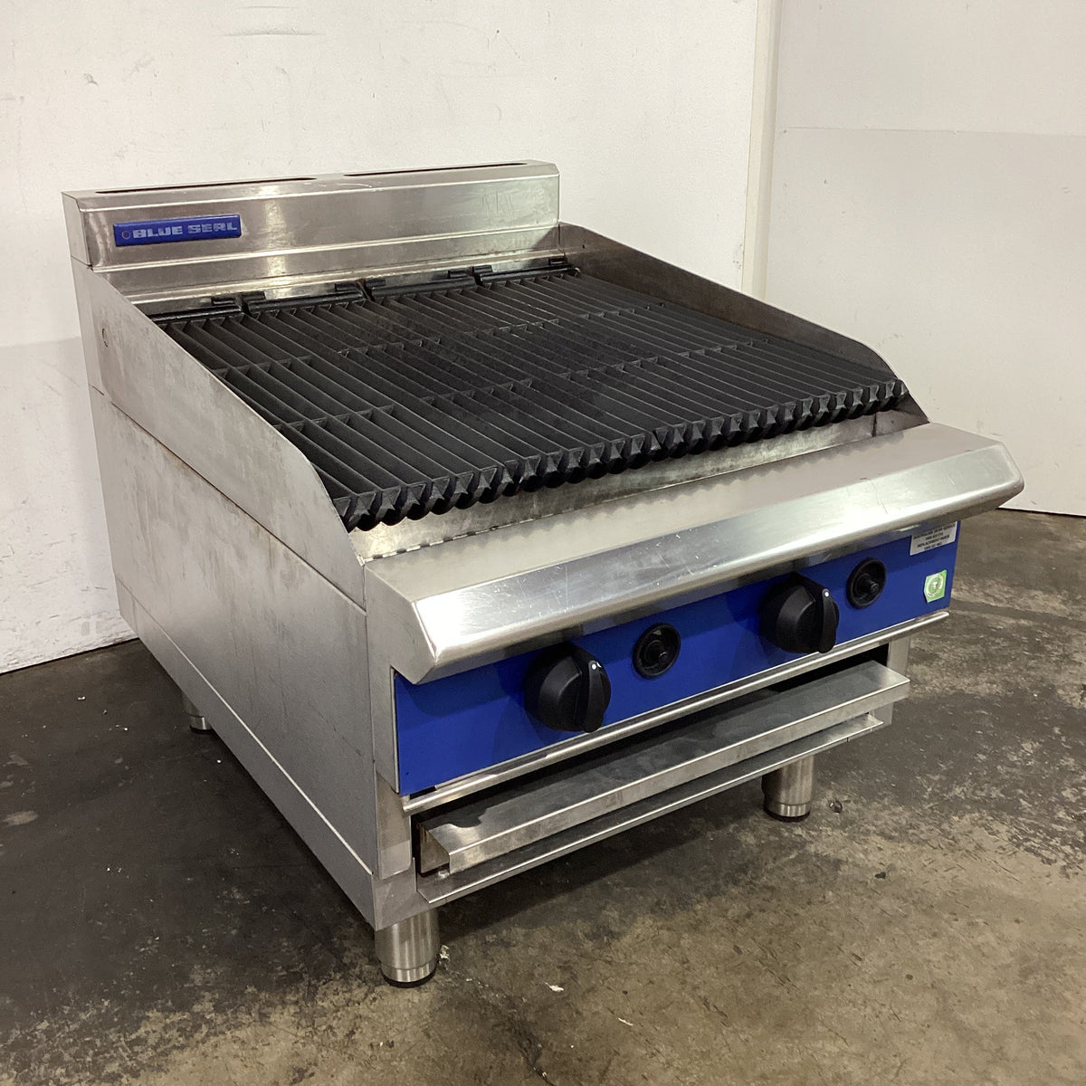 Blue Seal G594-LS-BLK-NG Chargrill - 821600