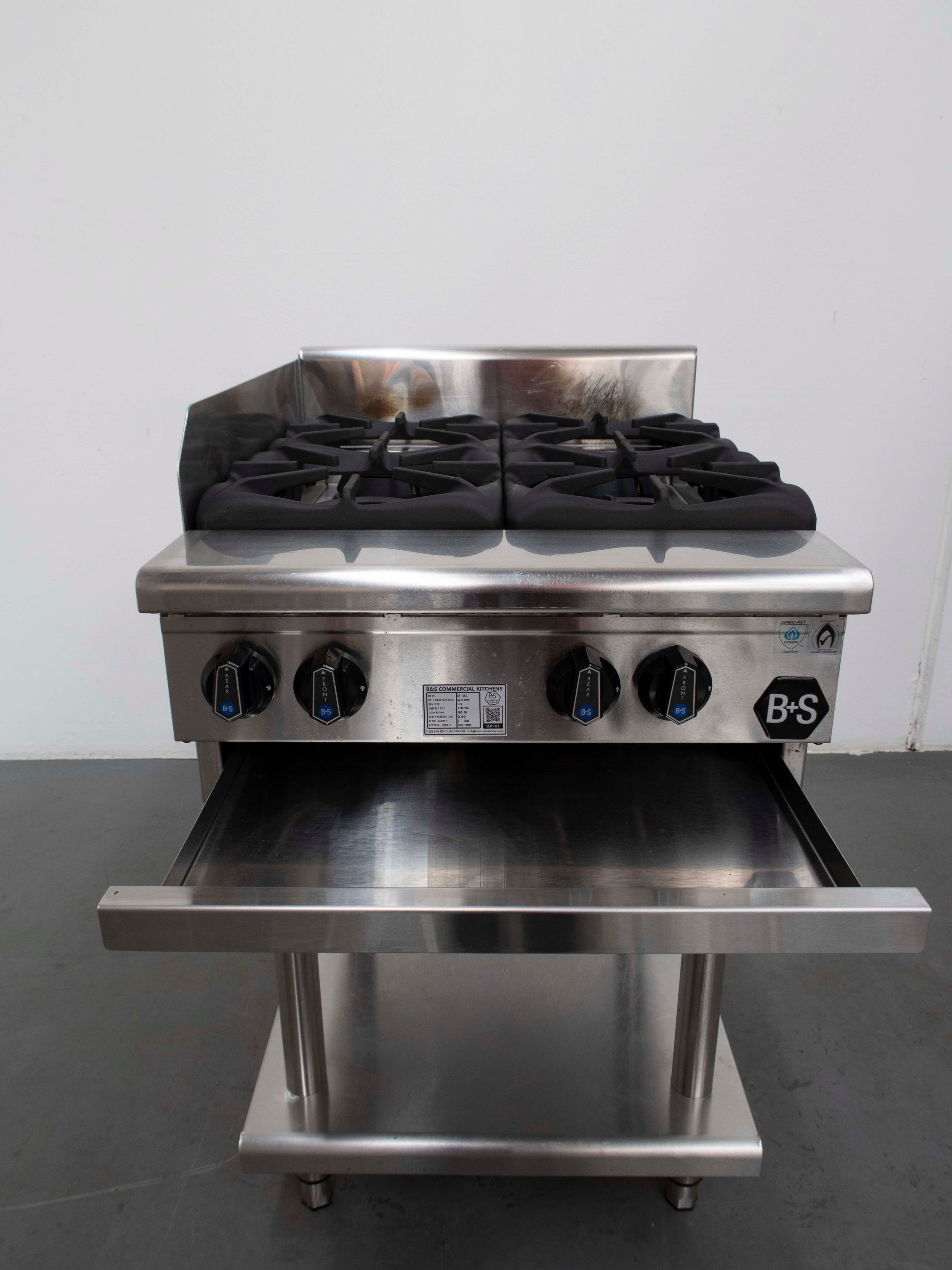 B+S BT-SB4 4 Burner Cook Top - 826236