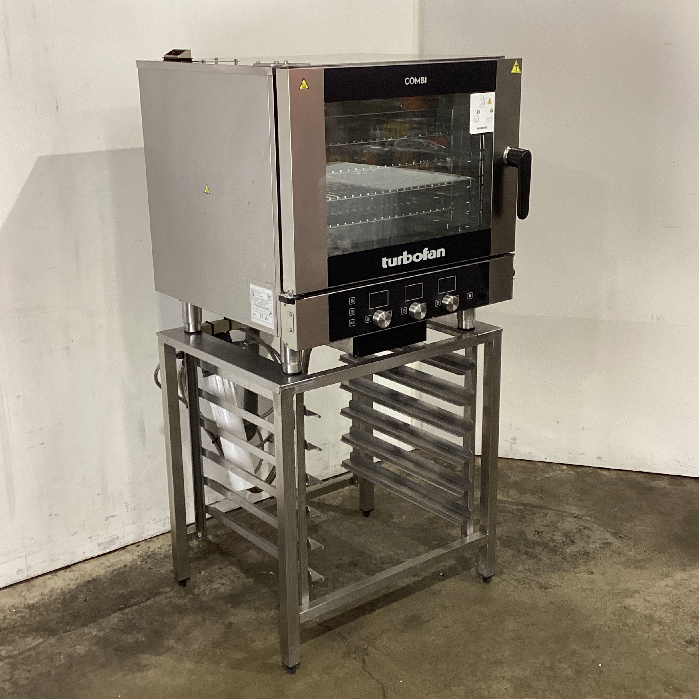 Turbofan AUEC40D5 Combi Oven + Stand - 842557