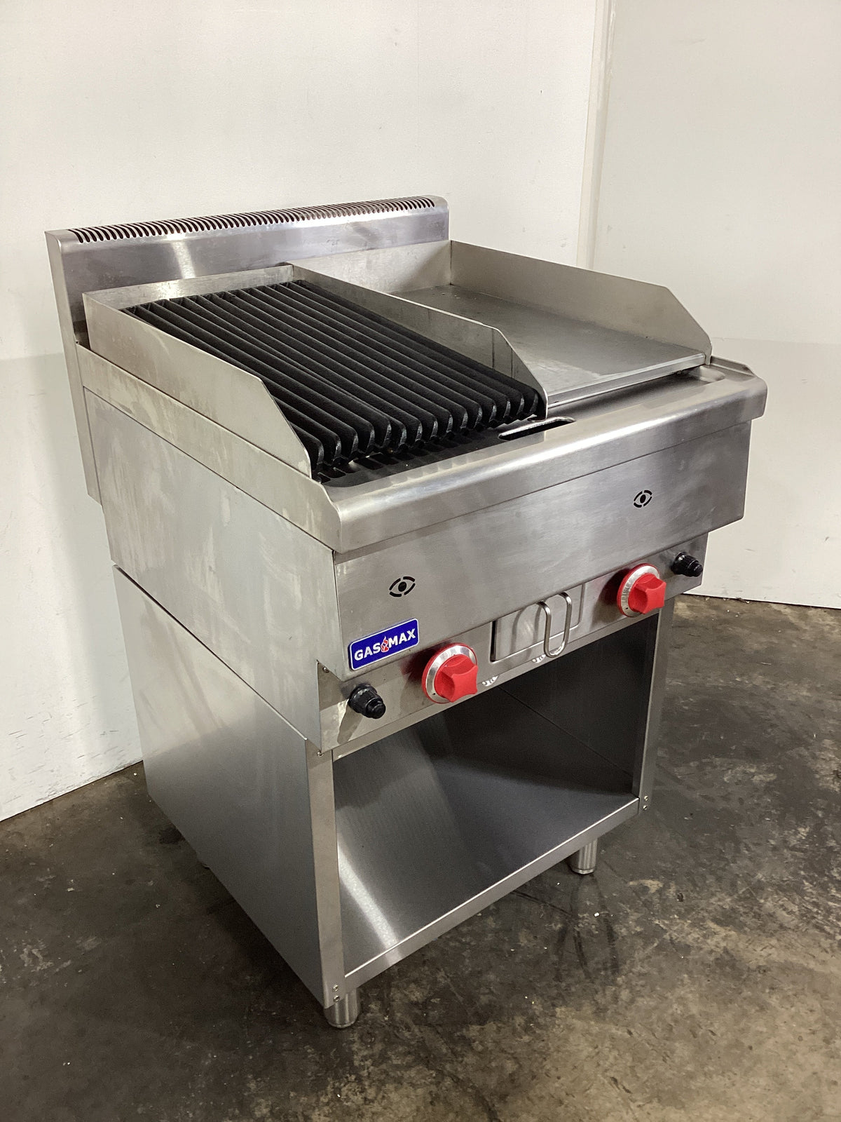 GasMAX JUS-TRGH60 Griddle Char Grill + Griddle - 844573