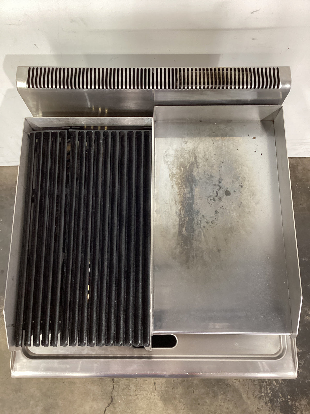 GasMAX JUS-TRGH60 Griddle Char Grill + Griddle - 844573