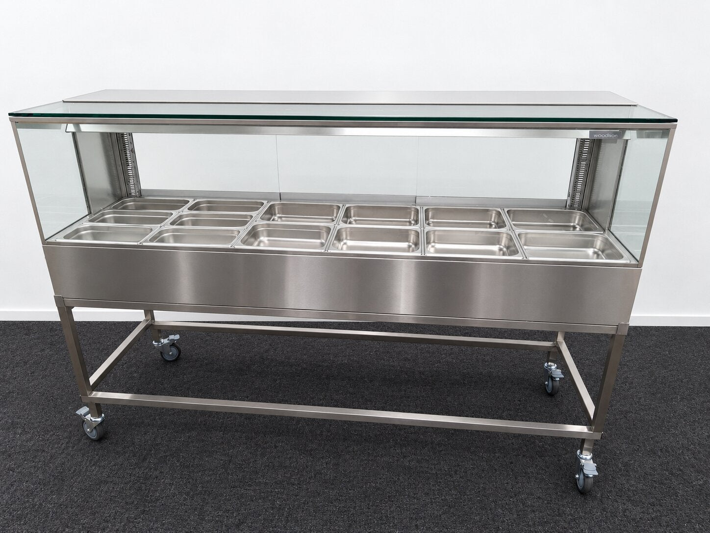 Woodson W.HFSQ26C Hot Food Display + Trolley - 851124