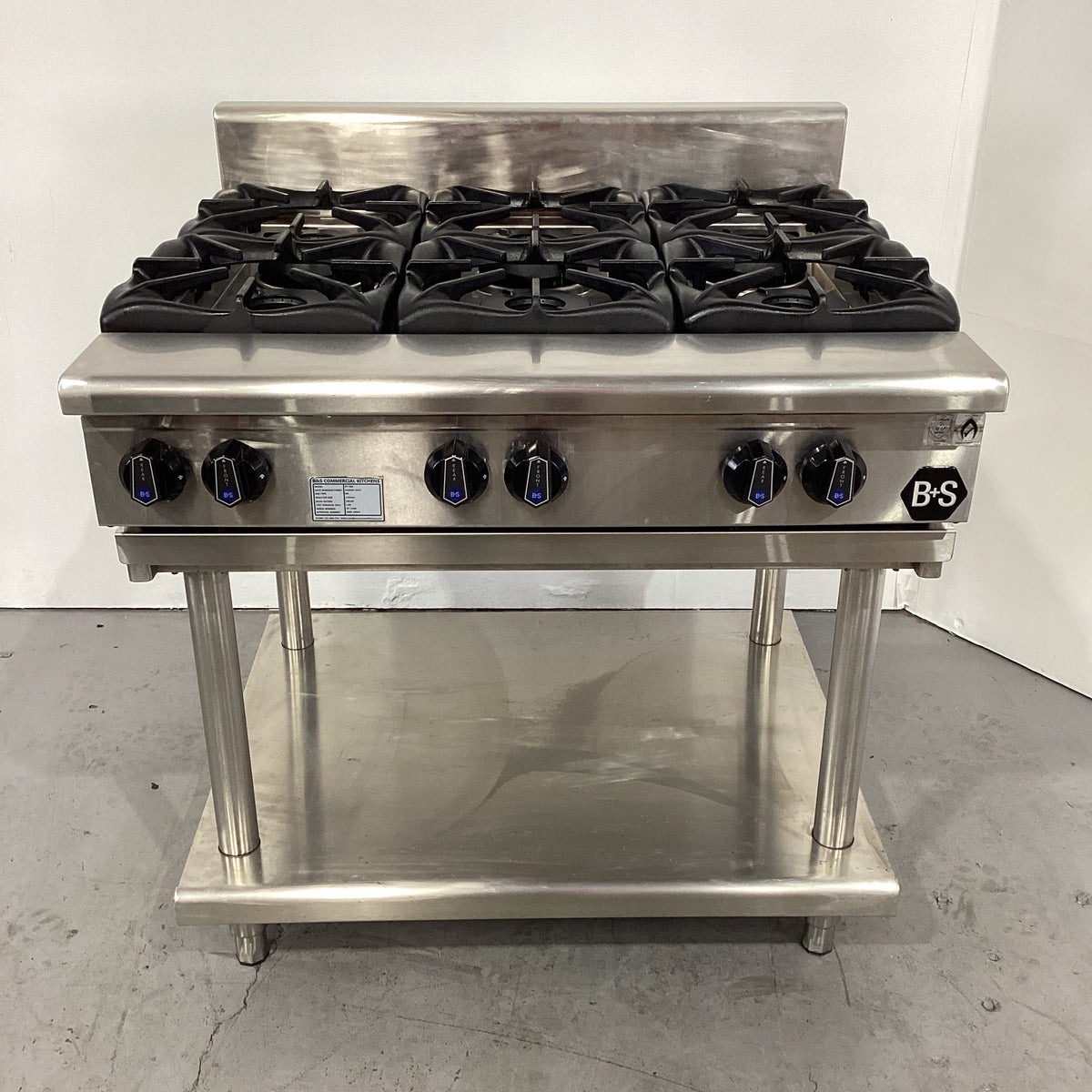 B&S BT-SB6 6 Burner Cooktop - 851478