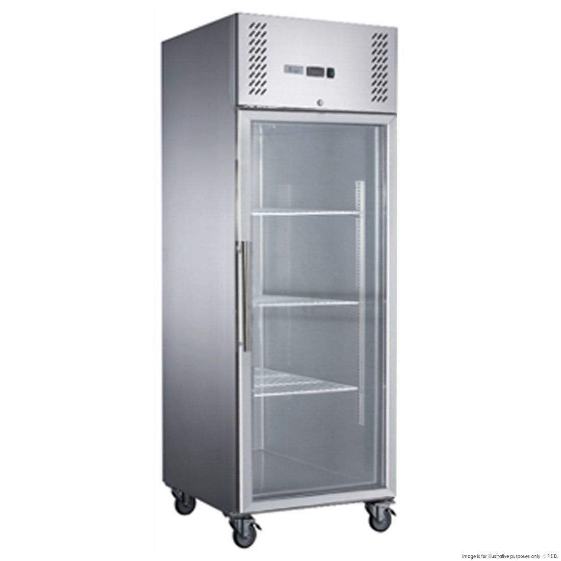 Thermaster XURC600G1V Upright Fridge As New - 854477