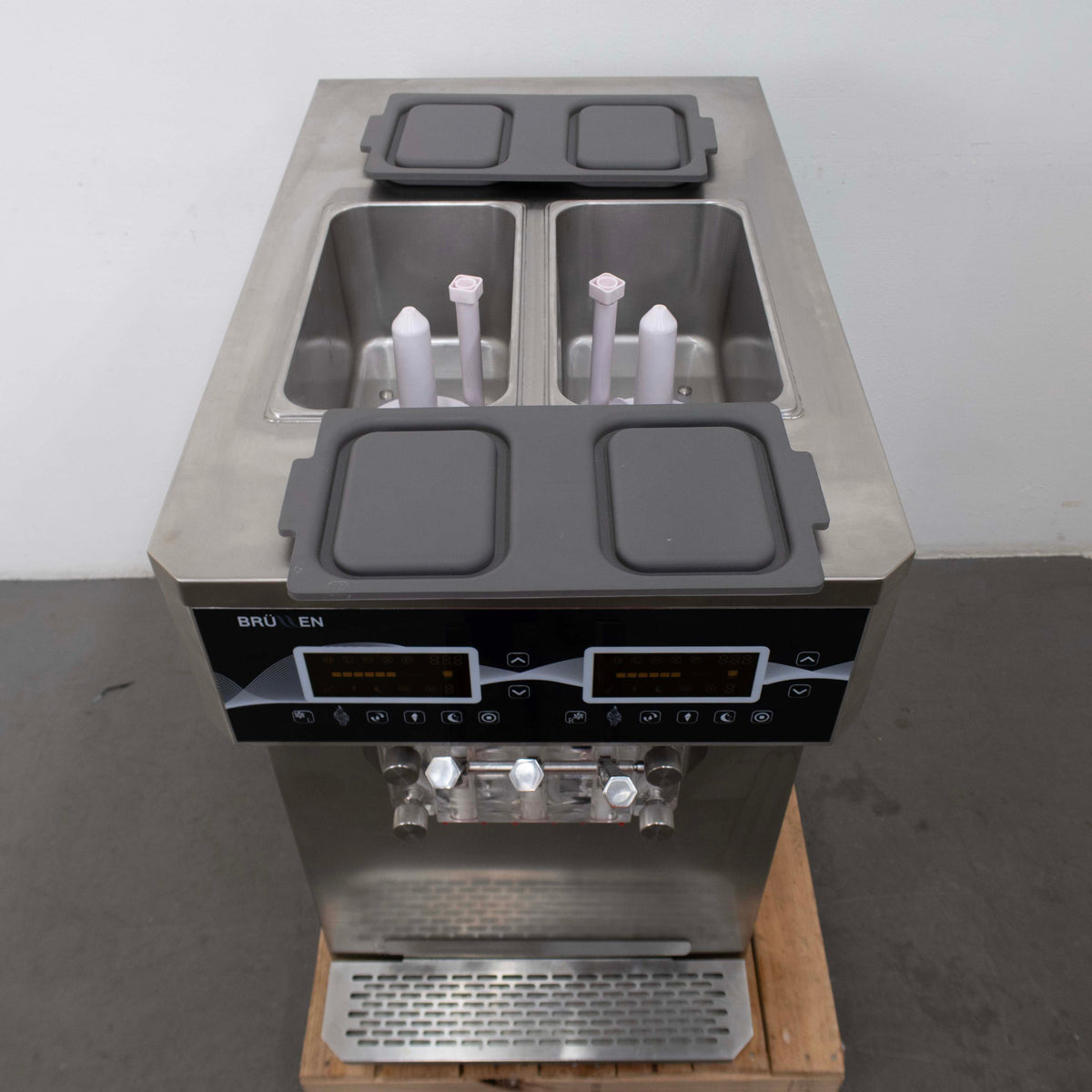 Brullen i26 Pro Twin Ice Cream Machine - 857351