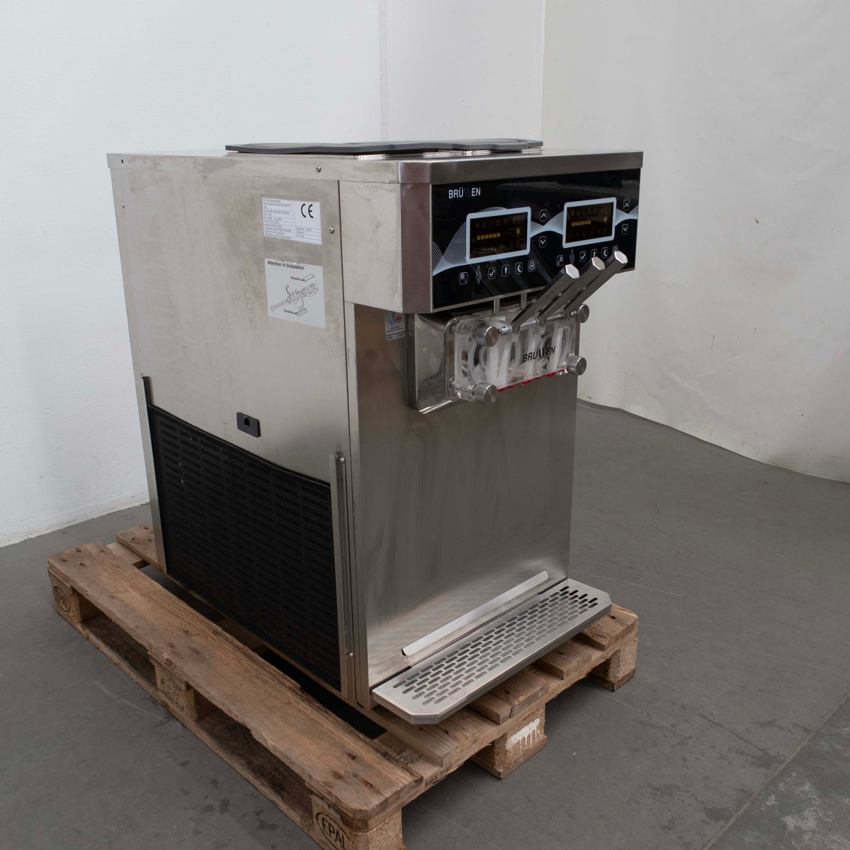Brullen i26 Pro Twin Ice Cream Machine - 857353