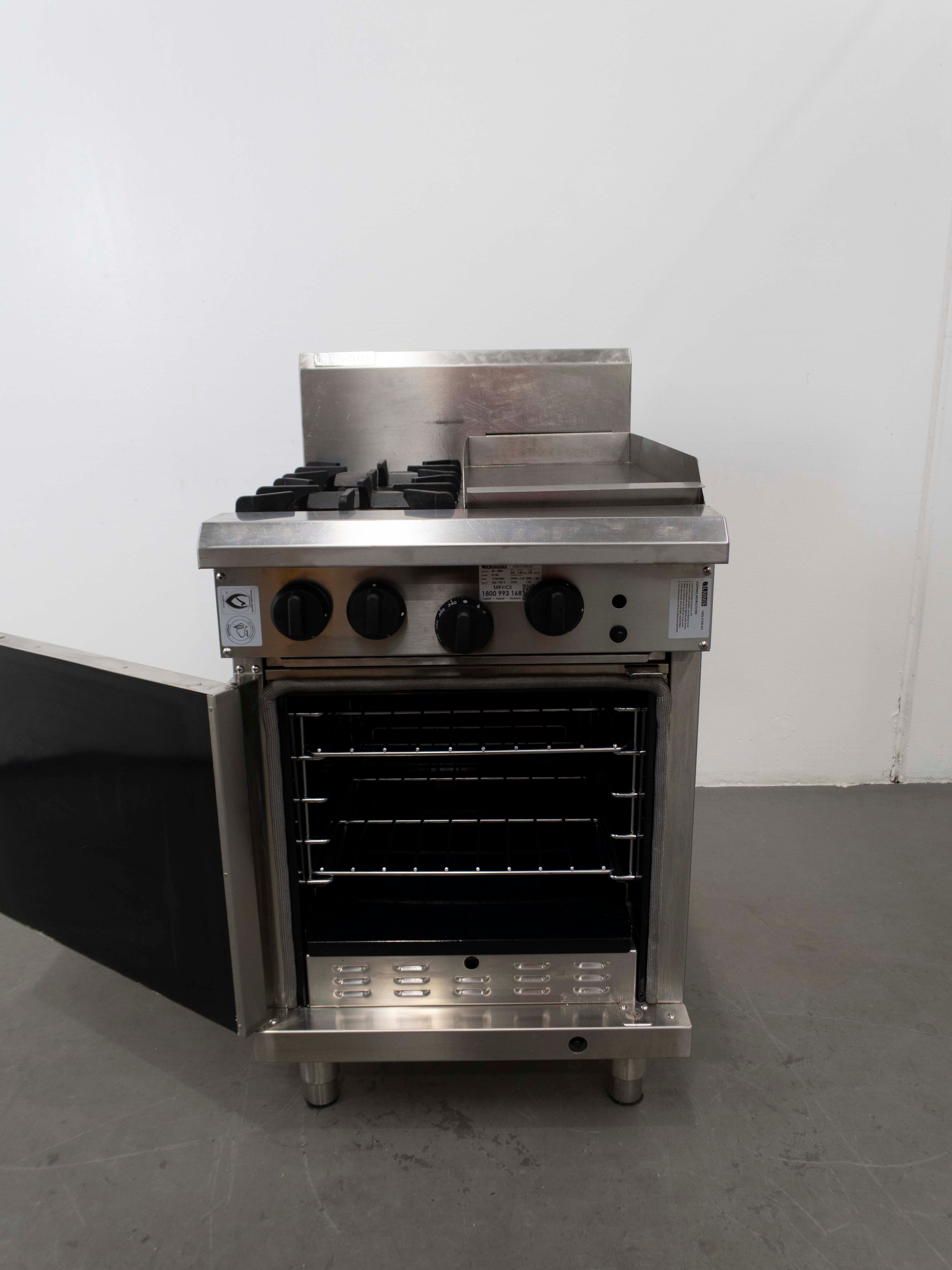 Luus RS-2B3P Griddle/Oven Combo - 858415