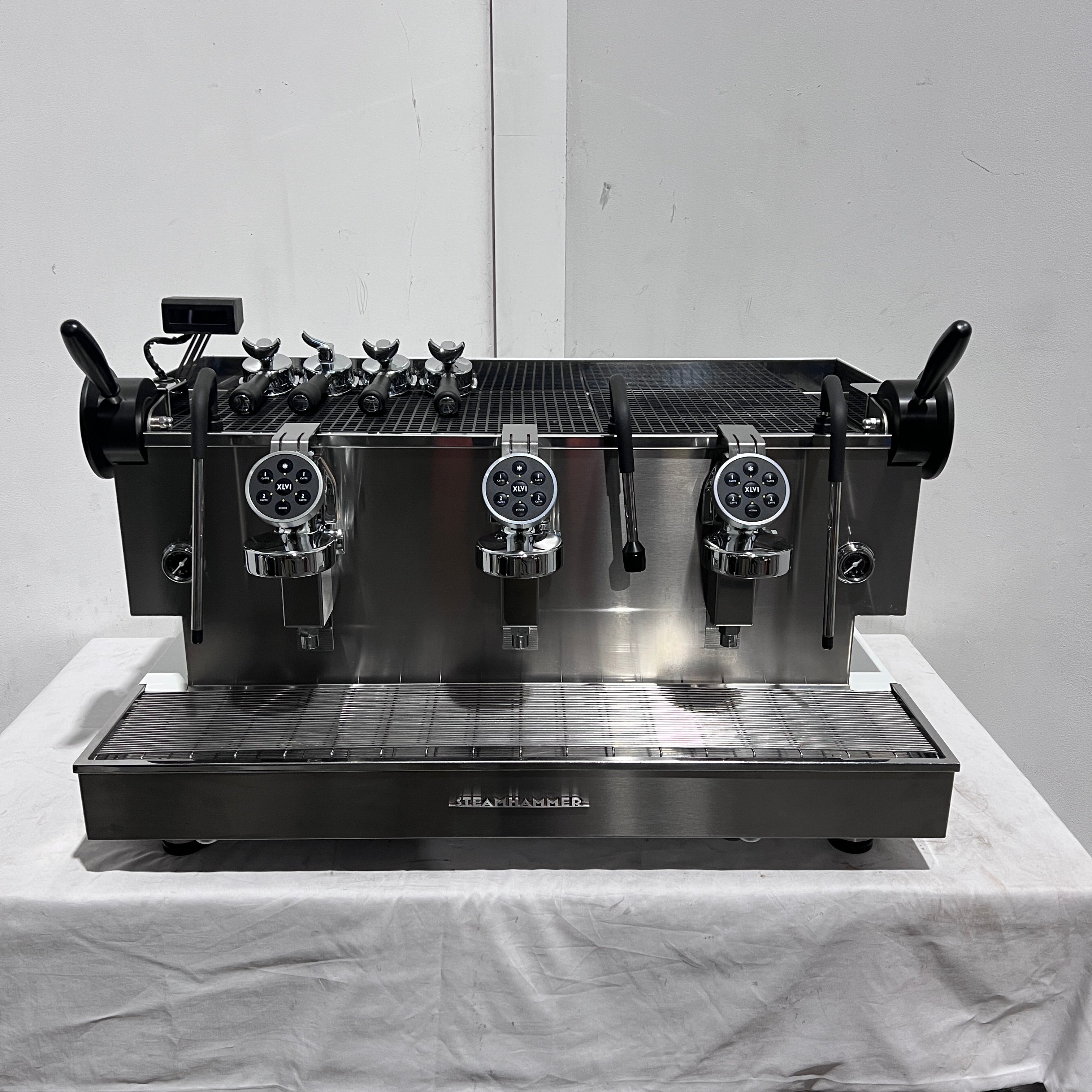 XLVI Steamhammer Electronic 3 Group Coffee Machine - 862391