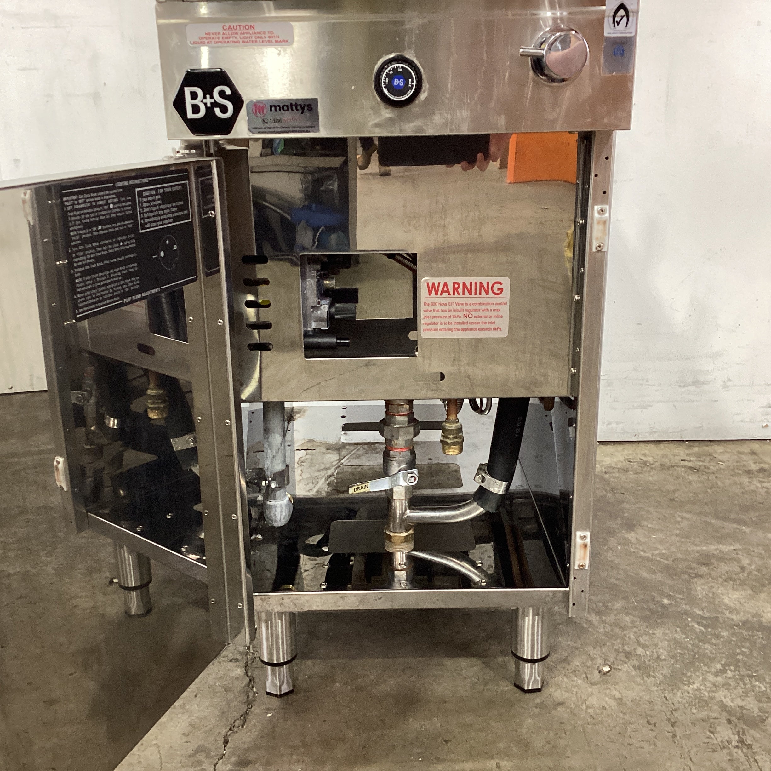 B&S NC-6-NG Noodle Cooker - 862900