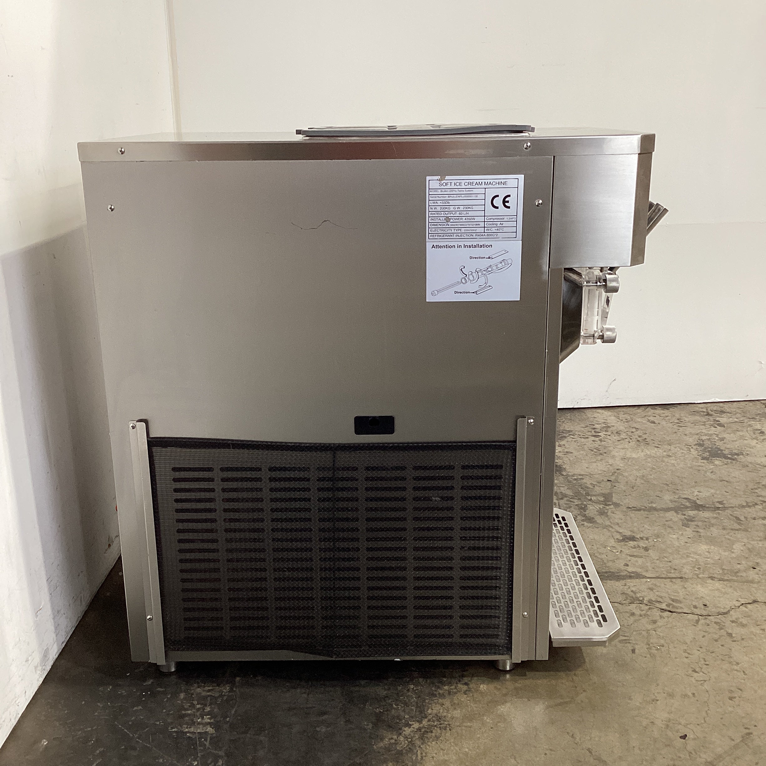 Brullen i26 Pro Twin Ice Cream Machine - 863367