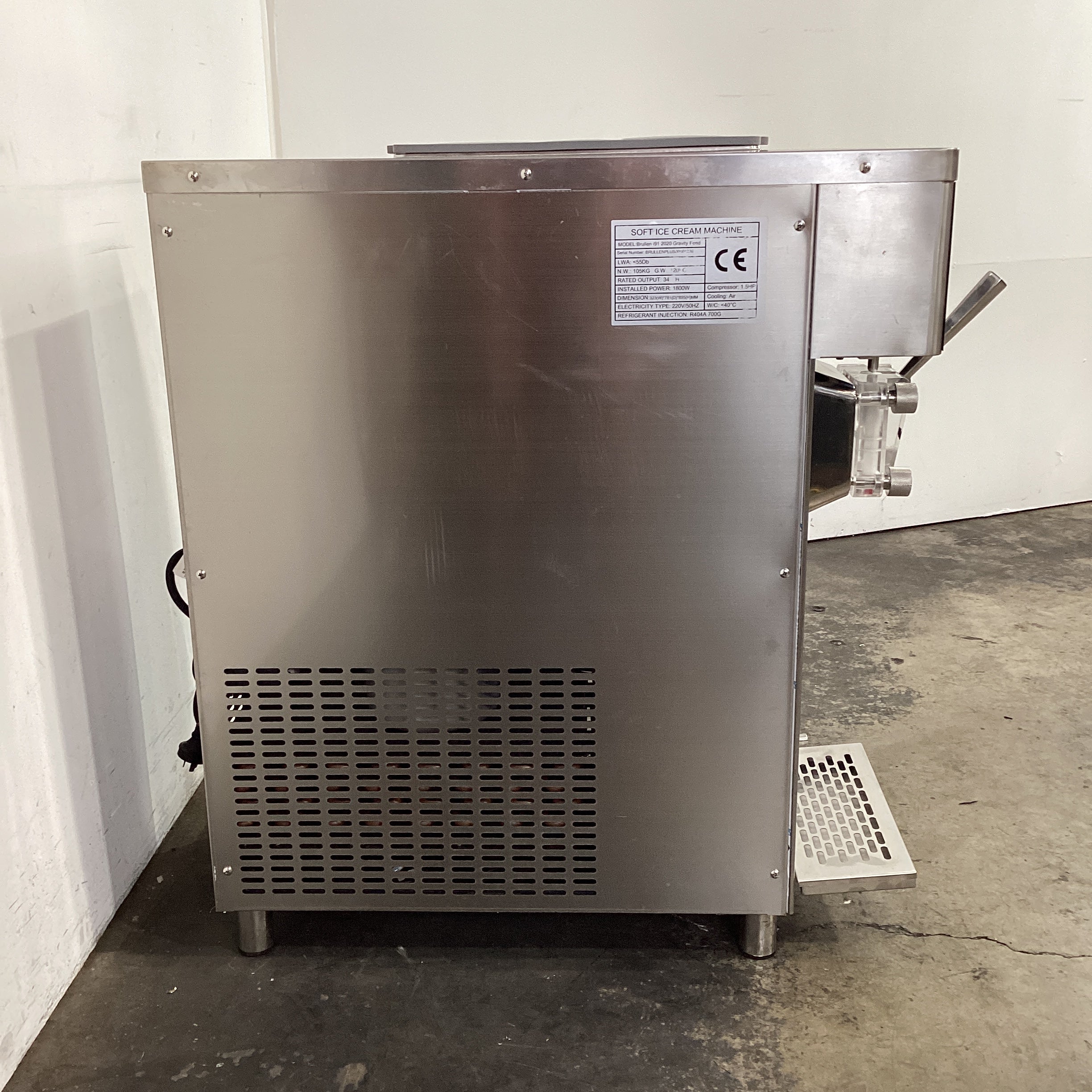 Brullen i91 2020 Gravity Feed Ice Cream Machine - 865548