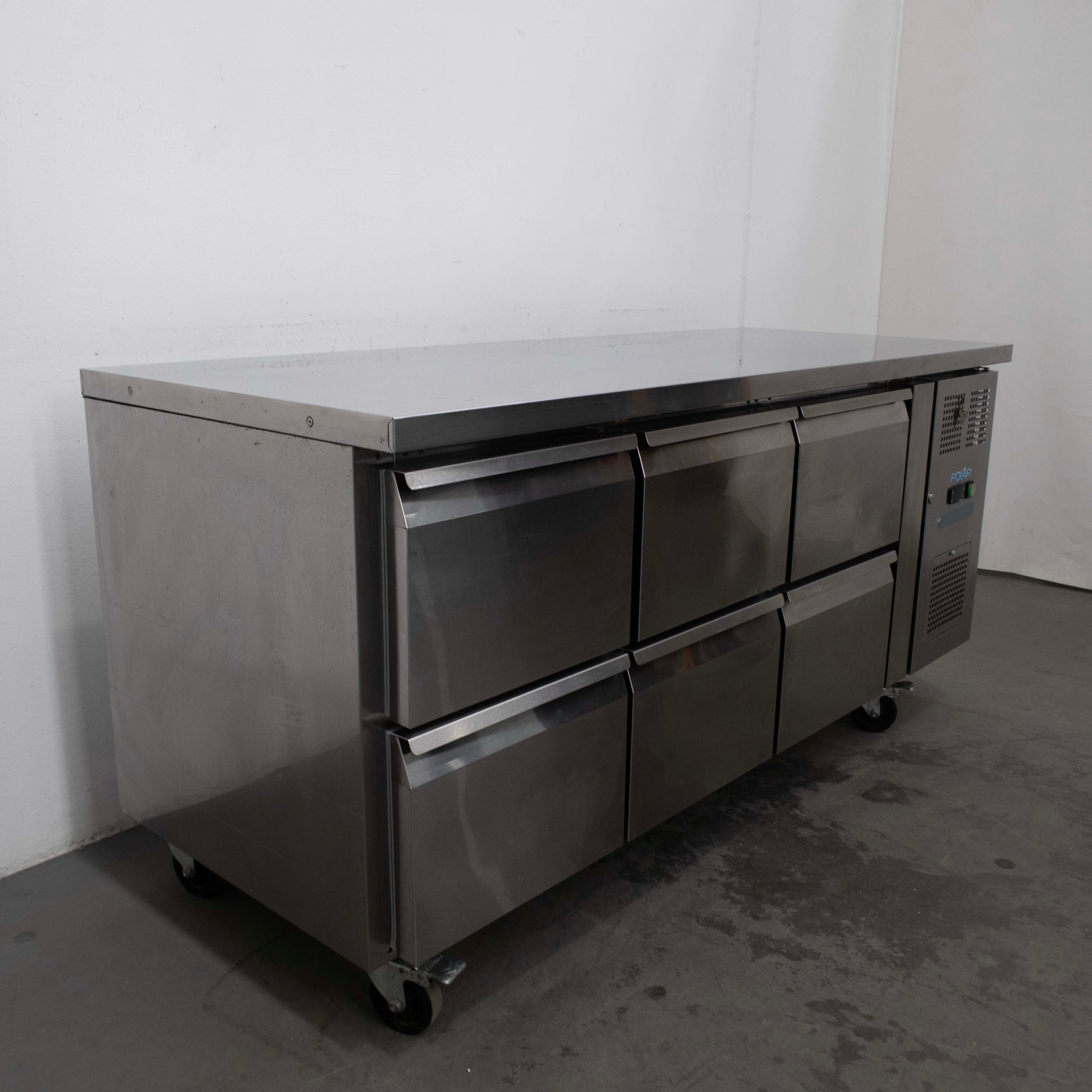 Polar DA548-A 6 Drawer Counter Fridge - 867684