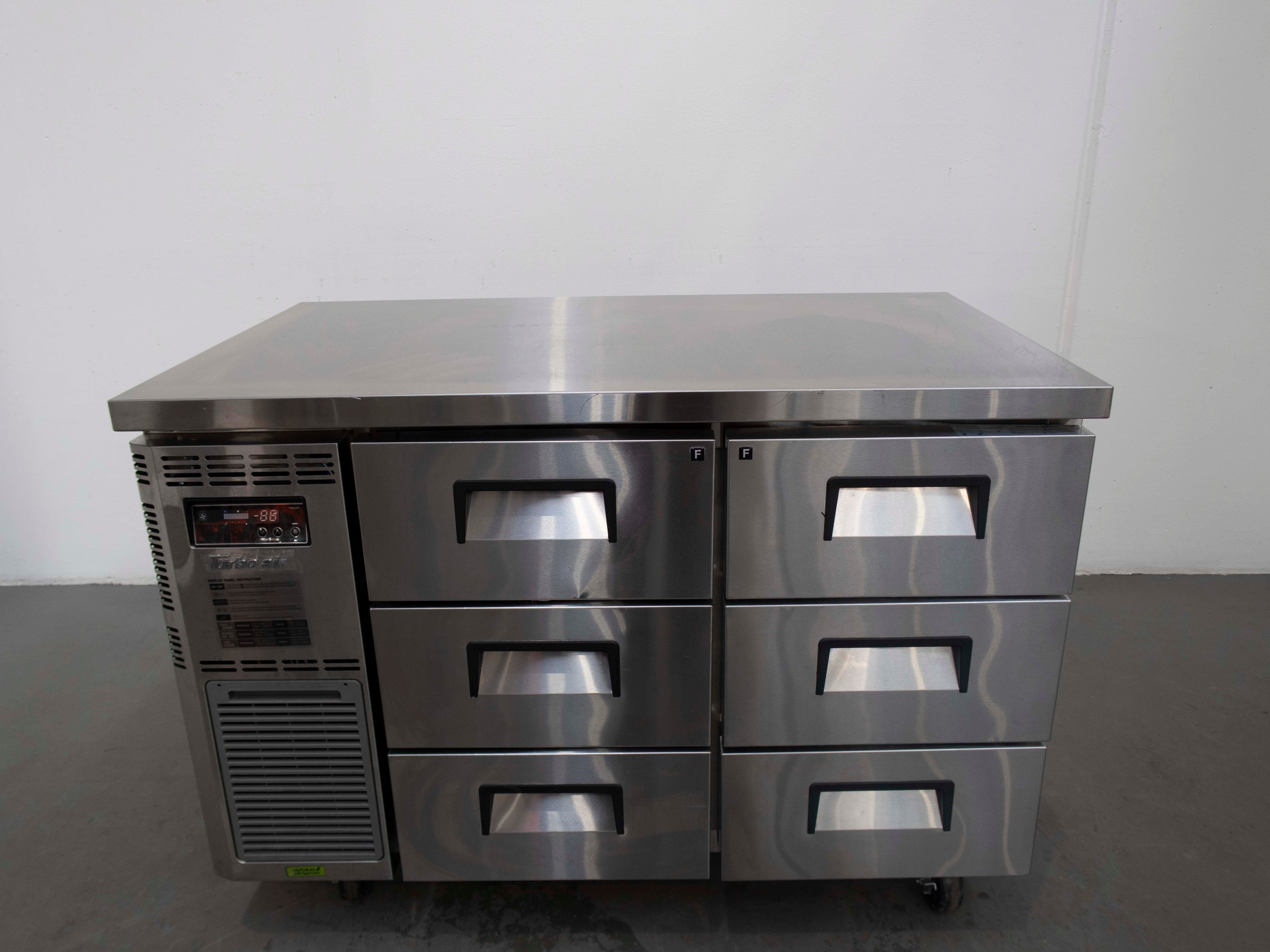 Turbo Air KUF12-3D-6-N Underbench Freezer - 874632