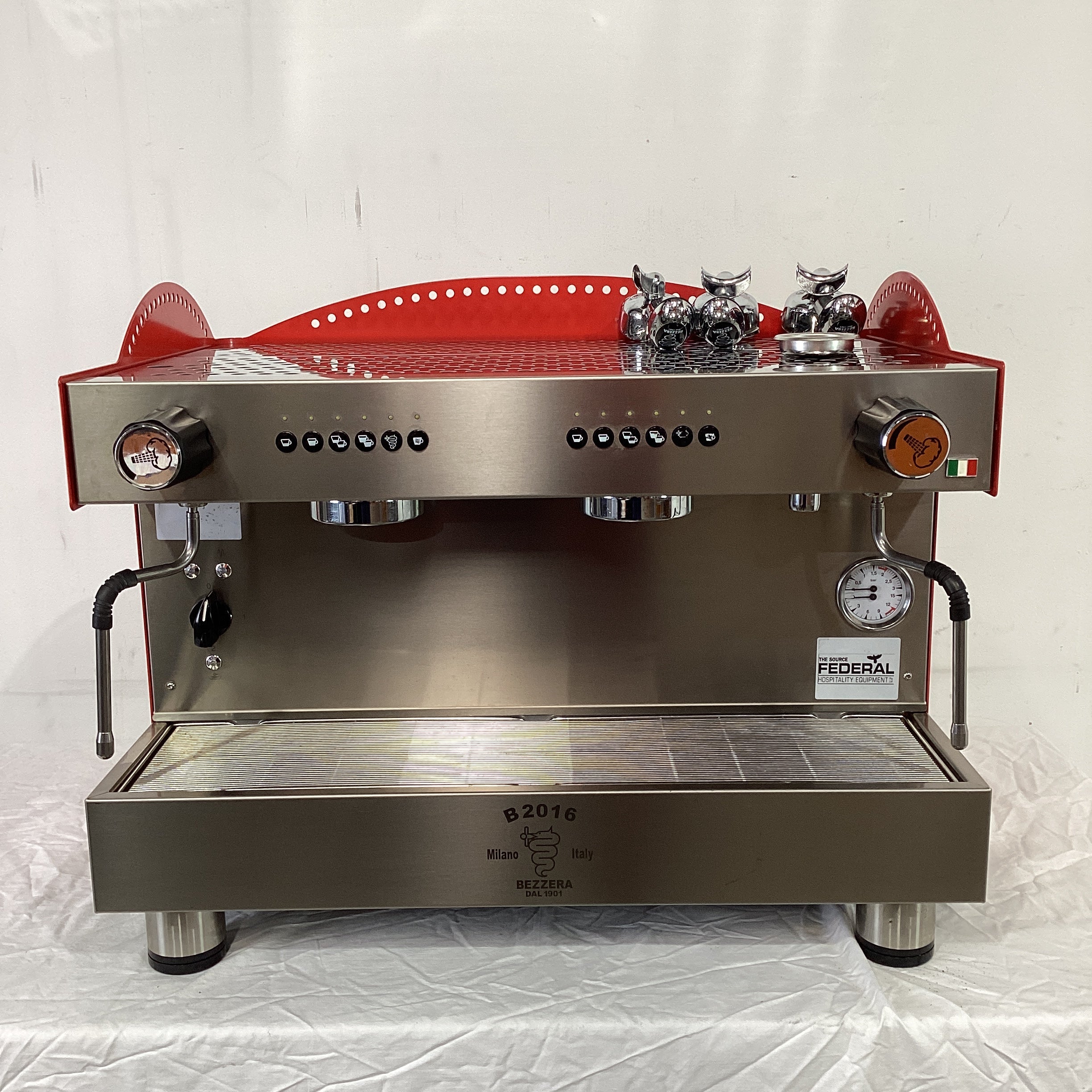 Bezzera B2016 DE 2 Group Coffee Machine - 875261