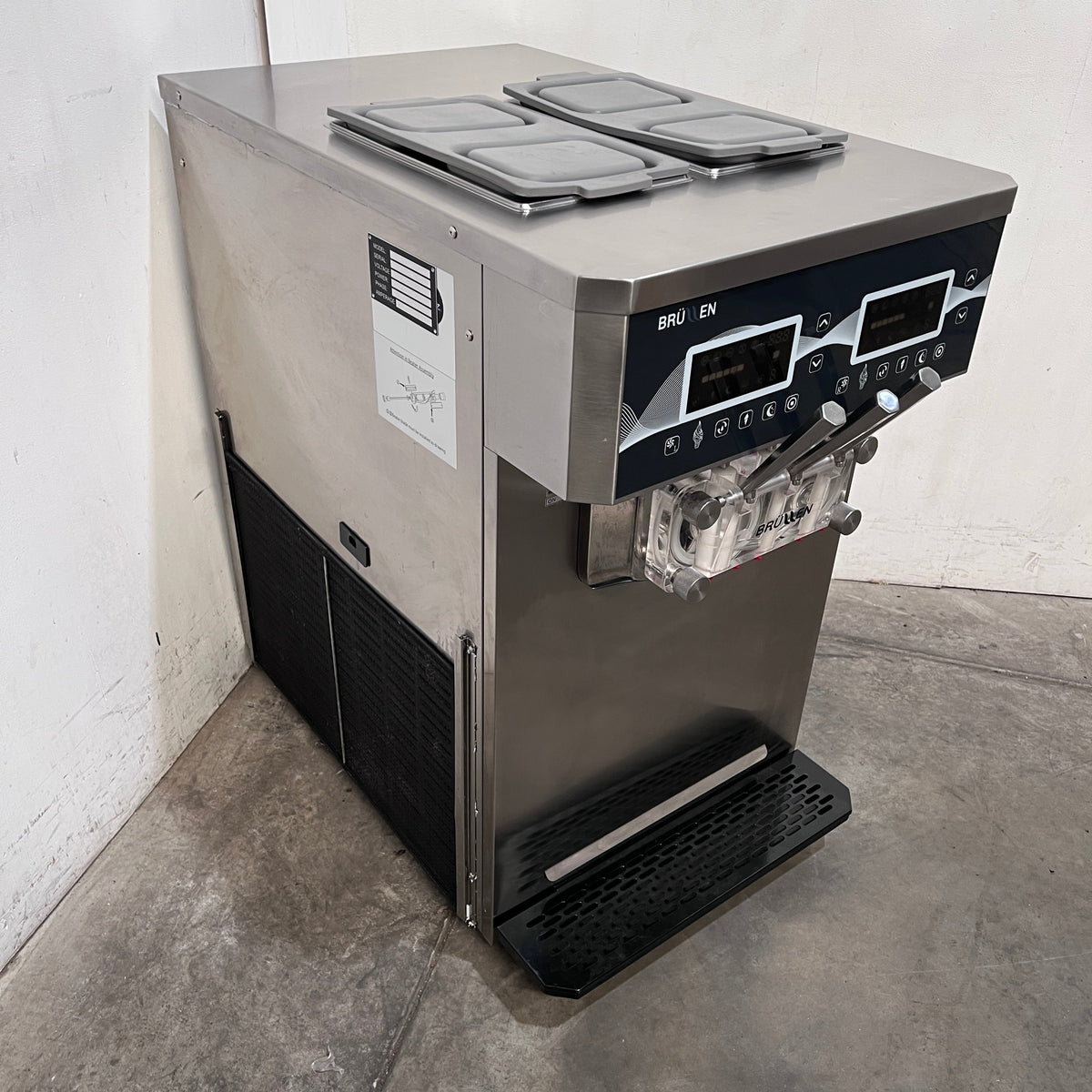 Brullen i26 Pro Twin Ice Cream Machine - 877123