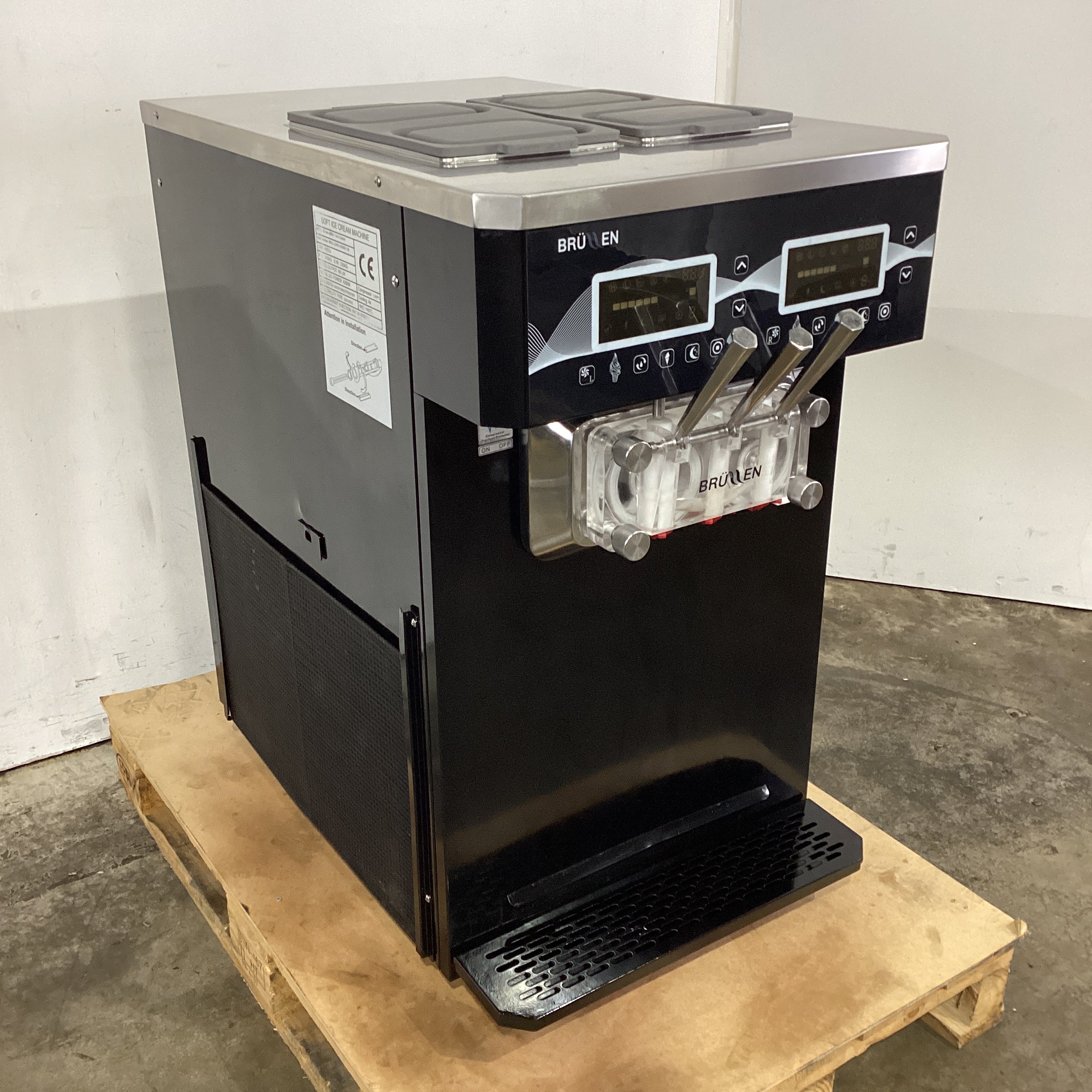 Brullen i26 Pro Twin Ice Cream Machine - 877173
