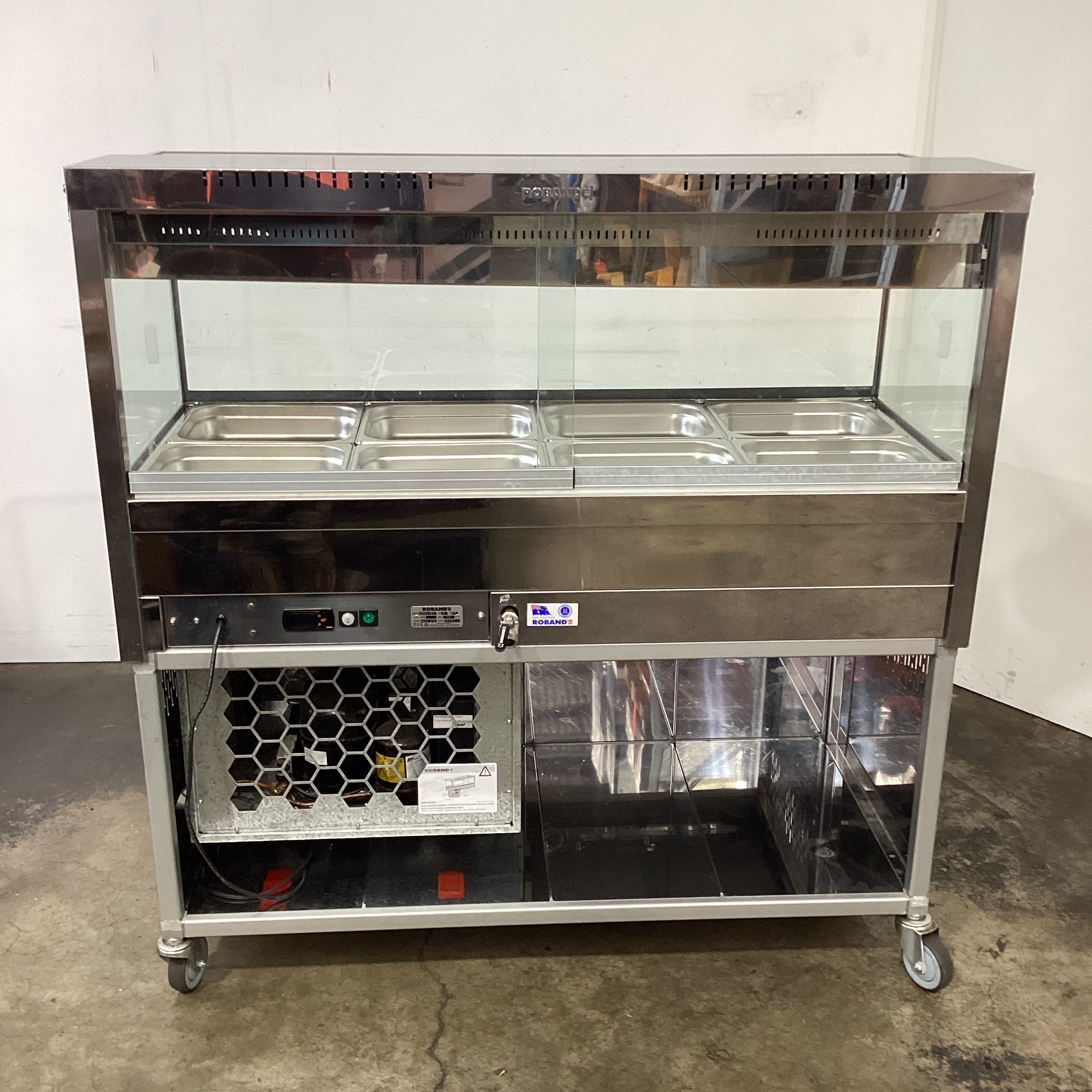 Roband SRX24RD Cold Food Bar With Trolley - 909578